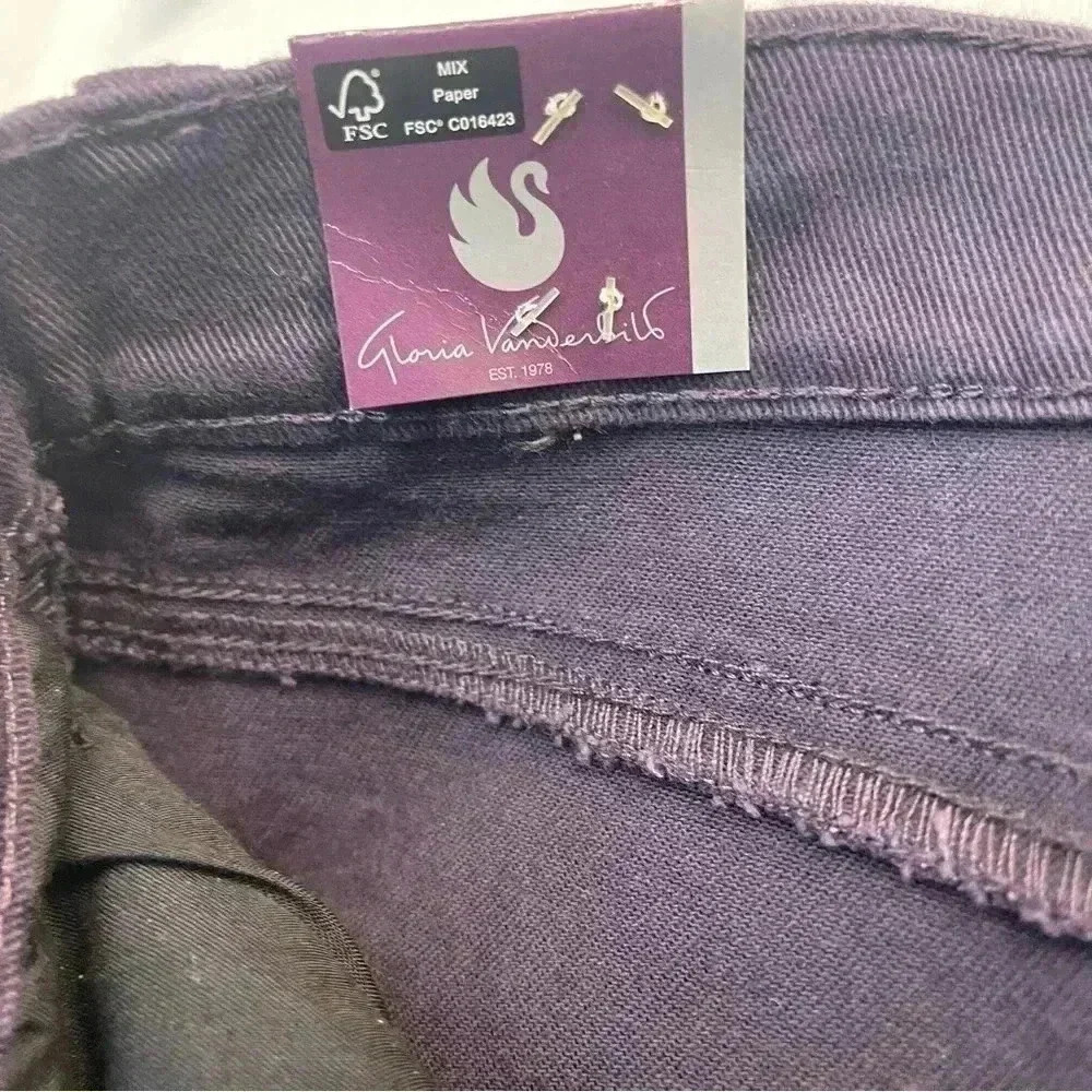 Gloria Vanderbilt Amanda Tapered Leg Classic Rise (Long) - Picture 12 of 13